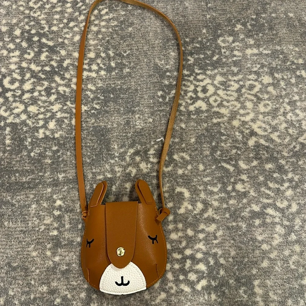 Leather Llama Mini Crossbody